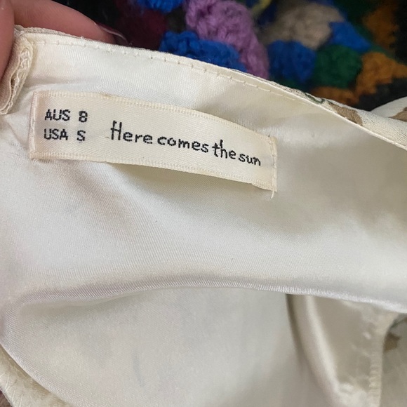 Chiffon and silk dress - Picture 4 of 4